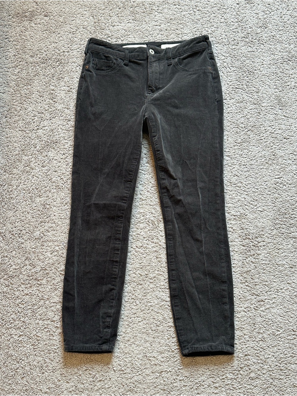 Pilcro and the Letterpress Anthropologie Women’s High Rise Skinny Corduroy 29